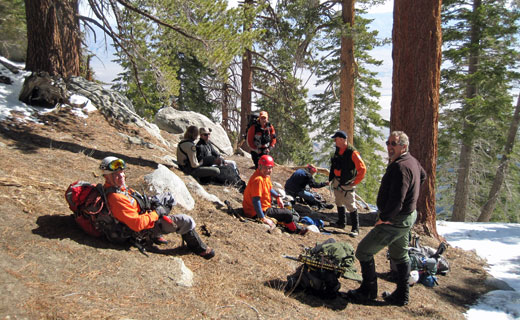 Break Time at Grubb's Notch