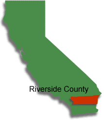 Location of Riverside County